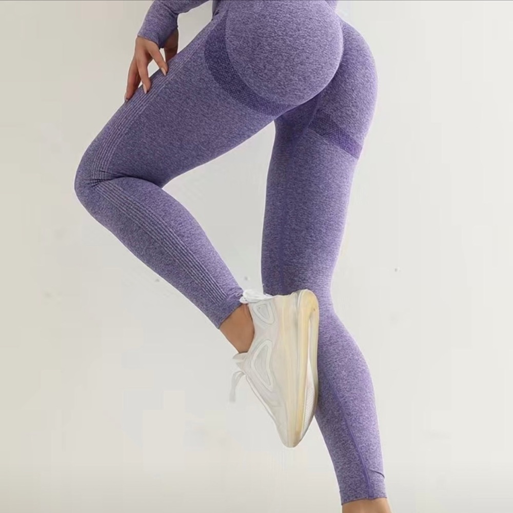 Purple Athletic Leggings